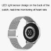 Wearkey DT4+ Smart Call Watch, 1.36" HD Screen, NFC, Silver Silicone - 4