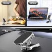 Magnetic Vehicle Navigation Bracket - Folding Black Holder - 6