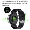 ME88 1.32" Smart Watch - Heart Rate & Sleep Monitor, Silver Silicone - 5