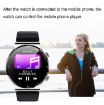 ME88 1.32" Smart Watch - Heart Rate & Sleep Monitor, Silver Silicone - 6