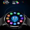 HD3 1.32" Silver Steel Smart Watch with Heart Rate & Payment Function - 5