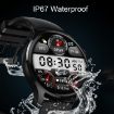 HD3 1.32" Silver Steel Smart Watch with Heart Rate & Payment Function - 7