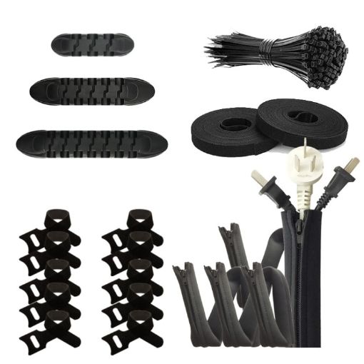 119 In 1 Desktop Data Cable Organizer Storage Winder Set - 1