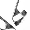 Chevrolet Corvette C8 Steering Wheel Button Frame Sticker Set - Black - 4