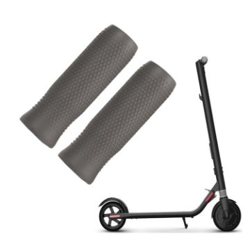 Silicone Handlebar Cover for Ninebot ES1/ES2/ES3/ES4 - Gray (1 Pair) - 1