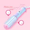 GeLinSi GLS-003 20W Ceramic Glaze Mini Curler Comb, EU Plug, Pink - 3