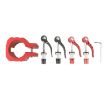Folding Clamp for ZERO 8X 10X 11X SPEEDUAL Dualtron DT3 Thunder Scooter Red - 6