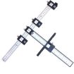 Woodworking Tool Handle Punch Locator Cabinet Door Opener Black HD - 1