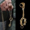 Skull Hand Game Cigarette Clip Electroplating Ring - Silver Plating - 5