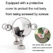 HIKEMAN Enlarged Aperture Camping Canopy Pole Holder, Adjustable, Black - 4