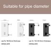 HIKEMAN Enlarged Aperture Camping Canopy Pole Holder, Adjustable, Black - 5