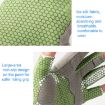 Youth Green Ice Silk Half Finger Fishing & Riding Gloves, Size L/XL - 4