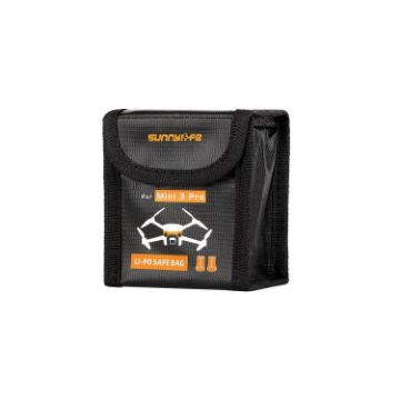 Sunnylife Explosion-proof Battery Bag for DJI Mini 3 Pro - Holds 2 Batteries - 1