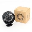 F102 Silver Vehicle Dashboard USB Fan with Colorful Lights - 6