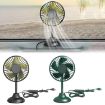 Mini Hose Small Car USB Fan F502 - Green - 2