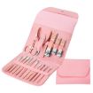 16-in-1 Pink Nail Art Tool Set: Clippers & Dead Skin Scissors Manicure - 1