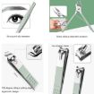 16-in-1 Pink Nail Art Tool Set: Clippers & Dead Skin Scissors Manicure - 5