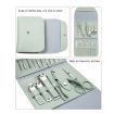 16-in-1 Blue Nail Art Tool Set: Clippers & Dead Skin Scissors Manicure - 4