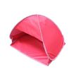 Automatic Quick Opening Sunshade Tent with Headrest, Red, Size M 70x50x45cm - 1