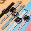 P8 1.4" Gold Smart Watch - Heart Rate & Blood Pressure Monitor - 2