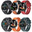 I9 1.5" Heart Rate/BP/Blood Oxygen Watch - Black Leather Strap - 2