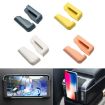 5 Pairs White Car Phone Bracket Dashboard Navigation Adjustable Holder - 2