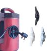 10 PCS Gray Data Cable Storage Organizer with 5 Holes - Wire Winding - 2