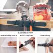 10 PCS Gray Data Cable Storage Organizer with 5 Holes - Wire Winding - 5