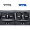 BMW X1 F48/X2 F39 Rear Center Air Outlet Sticker - Black - 6