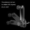 Car Extension Hook Mobile Phone Holder for Round Air Outlet (17mm Ball) - 5