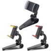 Grey Car Sun Visor Bracket Mobile Phone Holder - 2