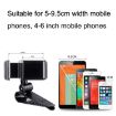 Grey Car Sun Visor Bracket Mobile Phone Holder - 5