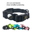 PUGGA GG1002 Blue Polyester Dog GPS Collar for AirTag, Size L - 5