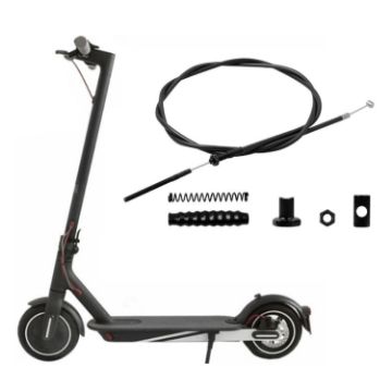 Ninebot MAX G30 Electric Scooter Brake Cable Set - Black - 1