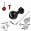 Ball Head Adapter 1/4 Inch Mount for Camera & Diving Lights Bracket - 3