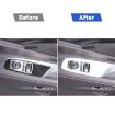 Chevrolet Corvette C8 RHD Door Lift Panel Sticker Black - 6