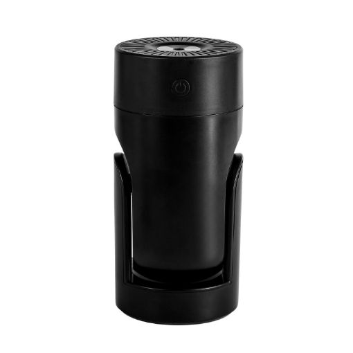 L09 USB Rotating Colorful Night Light Humidifier - Black - 1