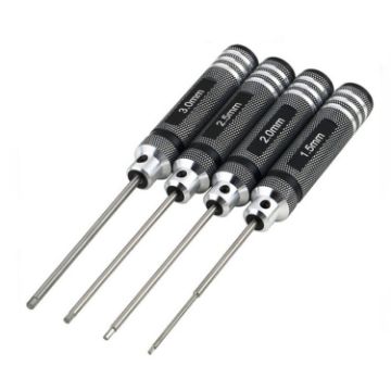 BRDRC 4 In 1 Drone Repair Tool T6/T9 Hex Screwdriver (Black) - 1