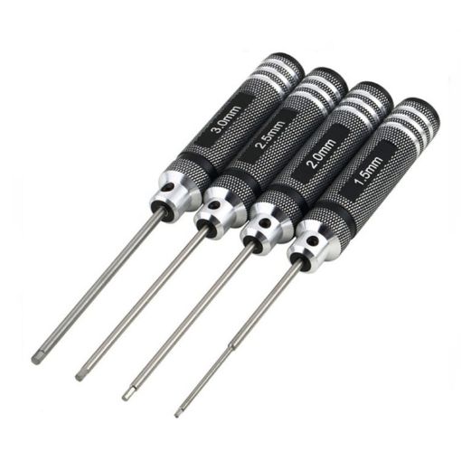 BRDRC 4 In 1 Drone Repair Tool T6/T9 Hex Screwdriver (Black) - 1