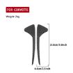 Chevrolet Corvette C8 Front Groove Side Decoration Sticker Set (Black) - 3
