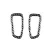 Chevrolet Corvette C8 A-Pillar Air Outlet Stickers Black 2pcs Set - 1