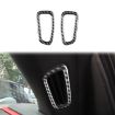 Chevrolet Corvette C8 A-Pillar Air Outlet Stickers Black 2pcs Set - 2