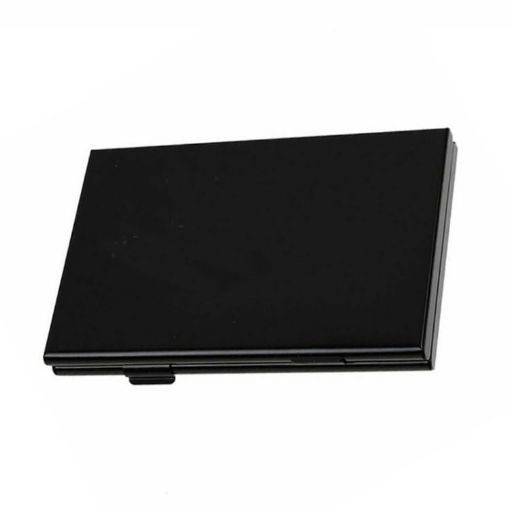 Nintendo Switch Game Card Storage Organizer - Aluminum Alloy (Black) - 1