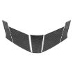 Chevrolet Corvette C8 Engine Under-Mount Stickers Set - 5pcs (Black) - 1