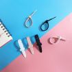 Fishbone Silicone Cable Tie Organizer - 3 Sets, 20pcs/Set, White - 5