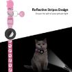Orange Reflective Cat Collar with Bell for Airtag Tracker - 5