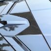 Chevrolet Corvette C8 Roof Center Decoration Sticker Black - 7