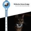 XS Purple PU Collar for Airtag Tracker - Protective Pet Cover - 4