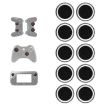 Luminous Silicone Button Caps for PS5/PS4/PS3/ONE/360/PRO/X/S - 10 PCS - 1