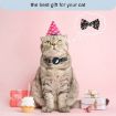 Blue Anti-Lost Pet Collar with Bow & Bell for AirTag - 6